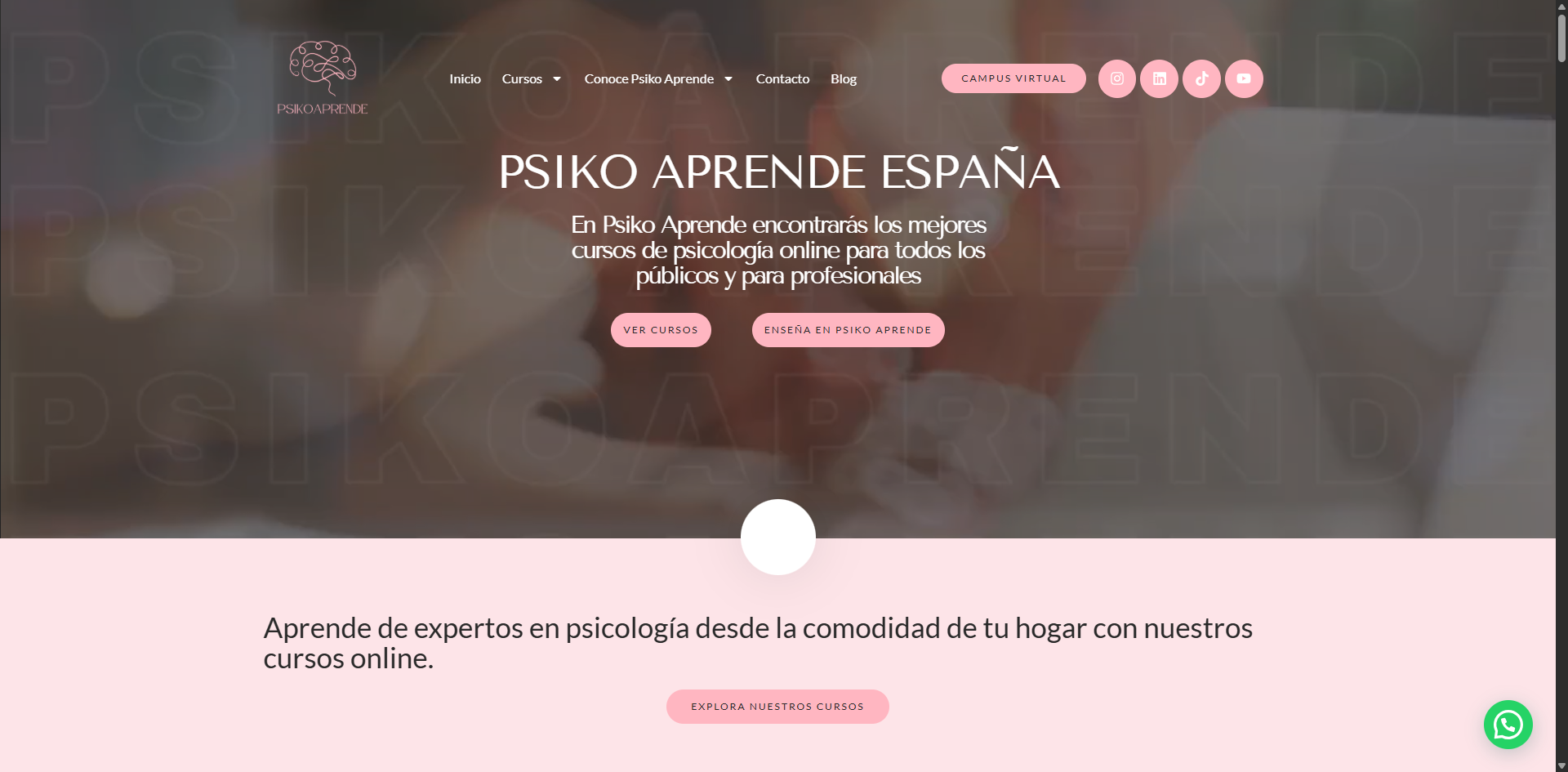 Psikoaprende - Plataforma de psicología educativa